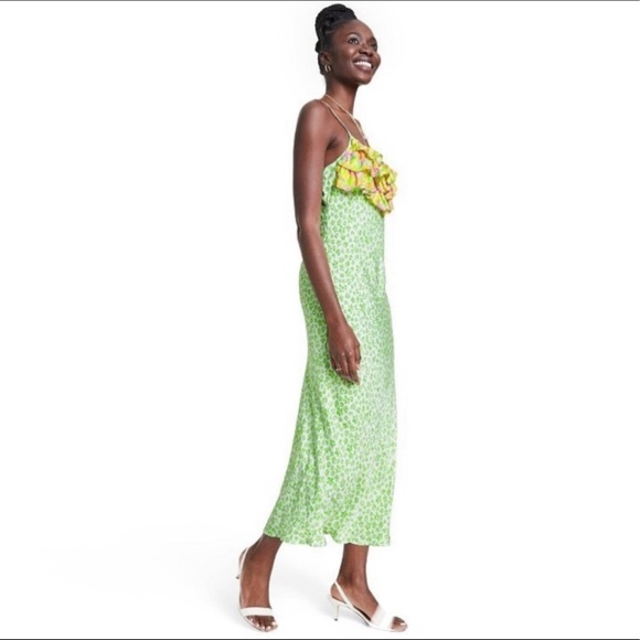 Target x Rixo Ruffle Slip Dress - Picture 2 of 10